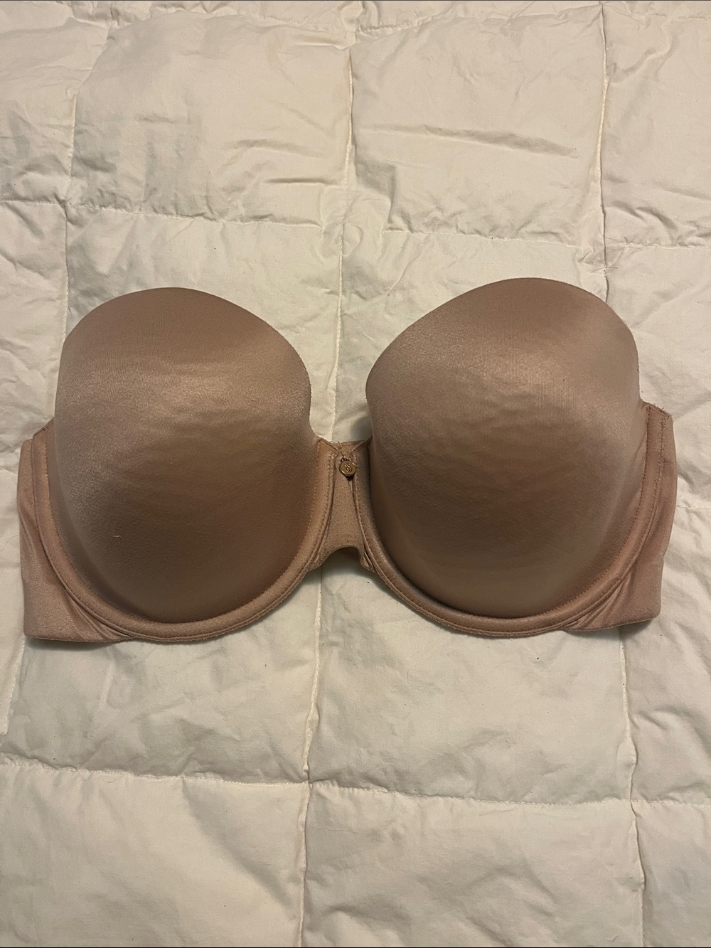 Victoria's Secret Strapless Bra in Nude